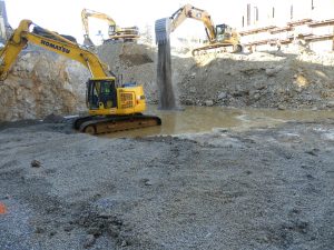 North End Excavation Progress